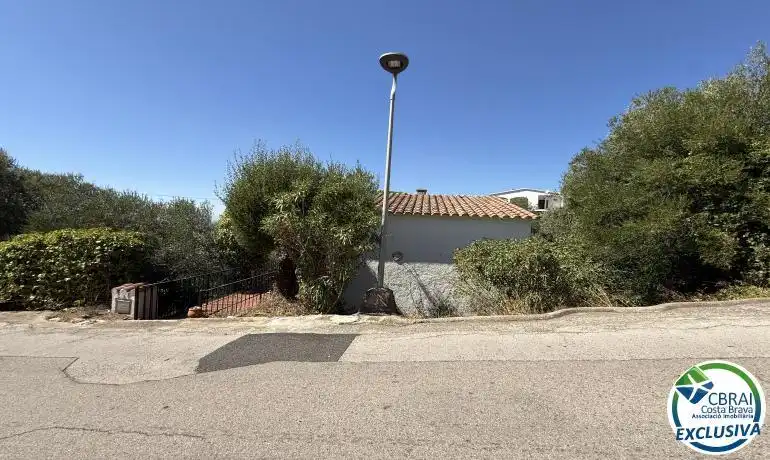 Exterior view of Houses for sale in Roses  with Private garden, Terrace and TV