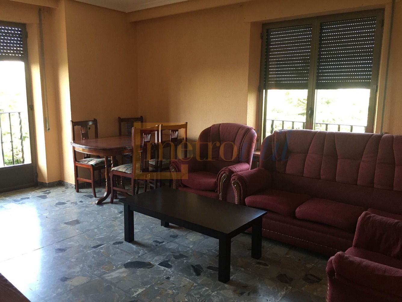 Living room of Flat to rent in Salamanca Capital  with Heating, Furnished and Balcony