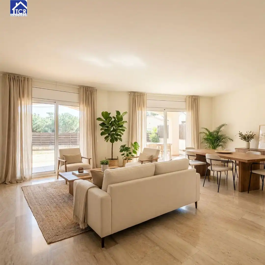 Sala de estar de Casa o chalet en venta en Sant Pol de Mar con Calefacción, Jardín privado y Terraza