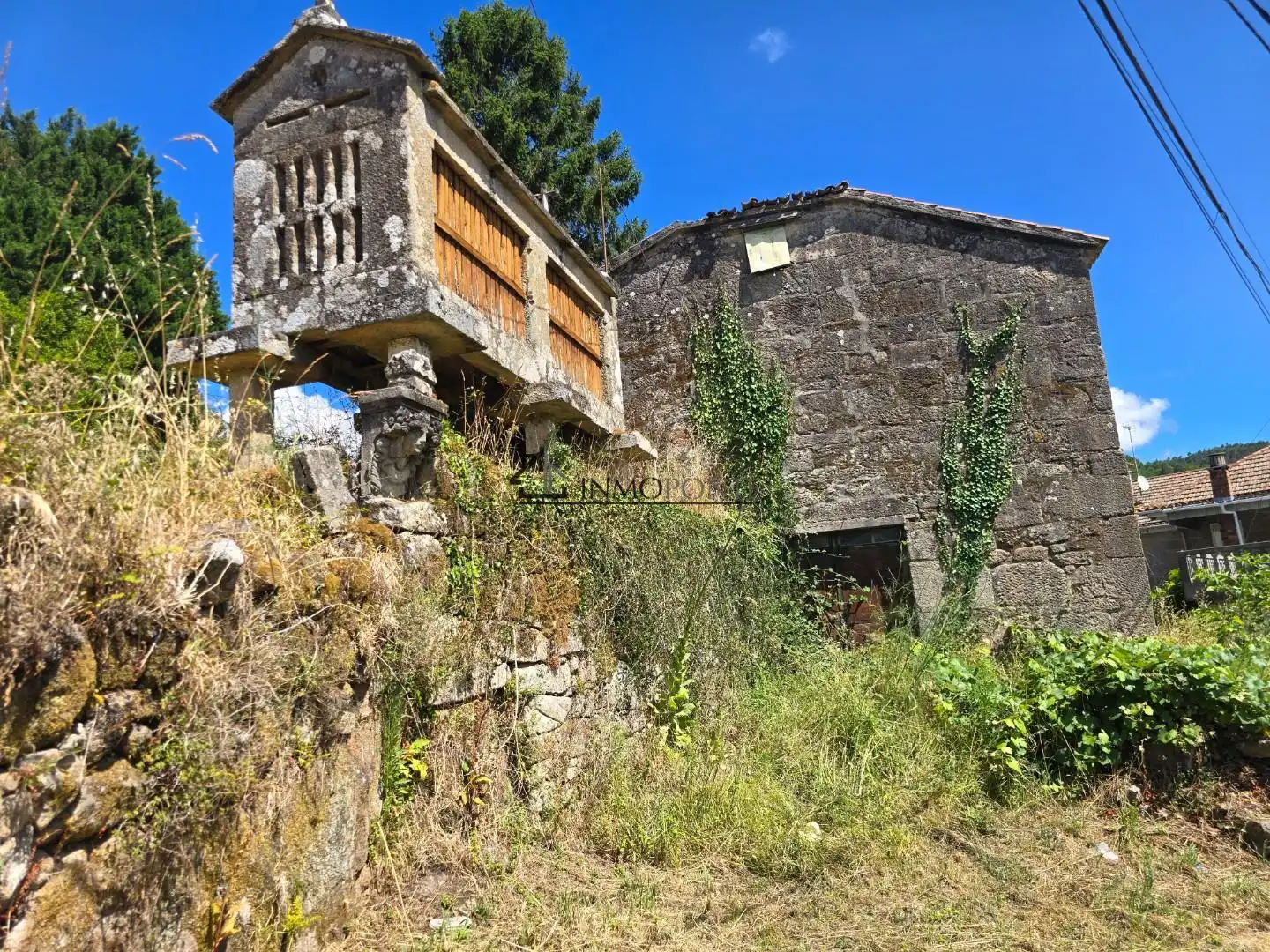 Vista exterior de Casa o xalet en venda en Cotobade amb Jardí privat