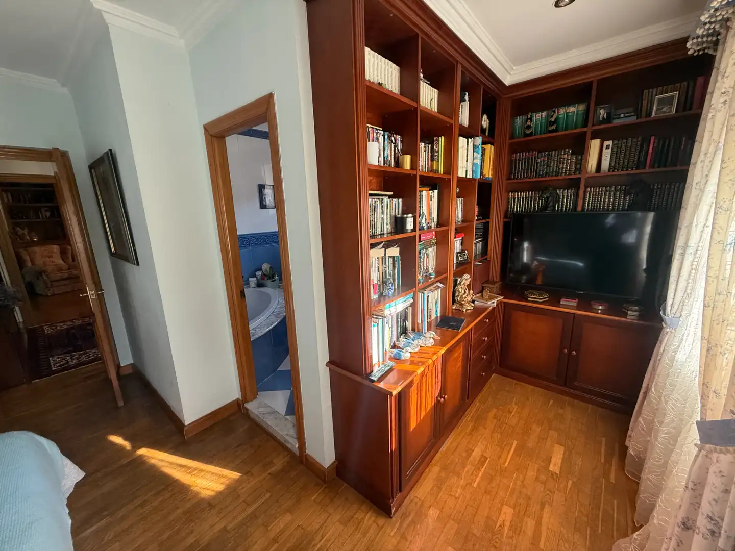 Sala de estar de Casa o chalet en venta en Castrillón con Calefacción, Jardín privado y Piscina