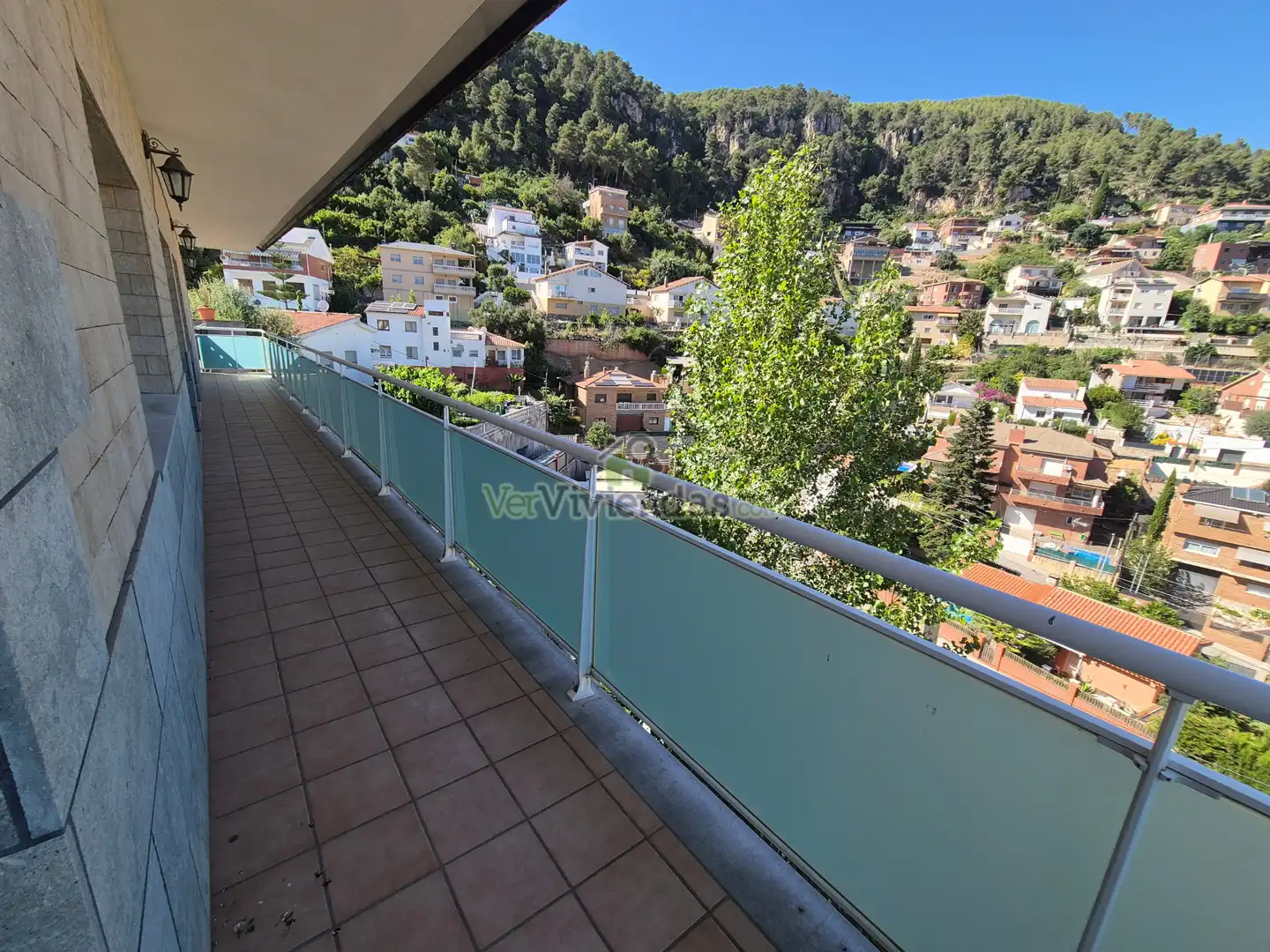 Terraza de Casa o chalet en venta en Vallirana con Aire acondicionado, Calefacción y Jardín privado