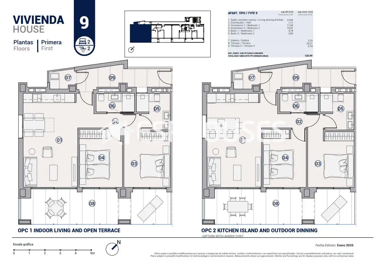 Apartament amb terrassa en venda a Platja de Vila Joiosa, imagen 14