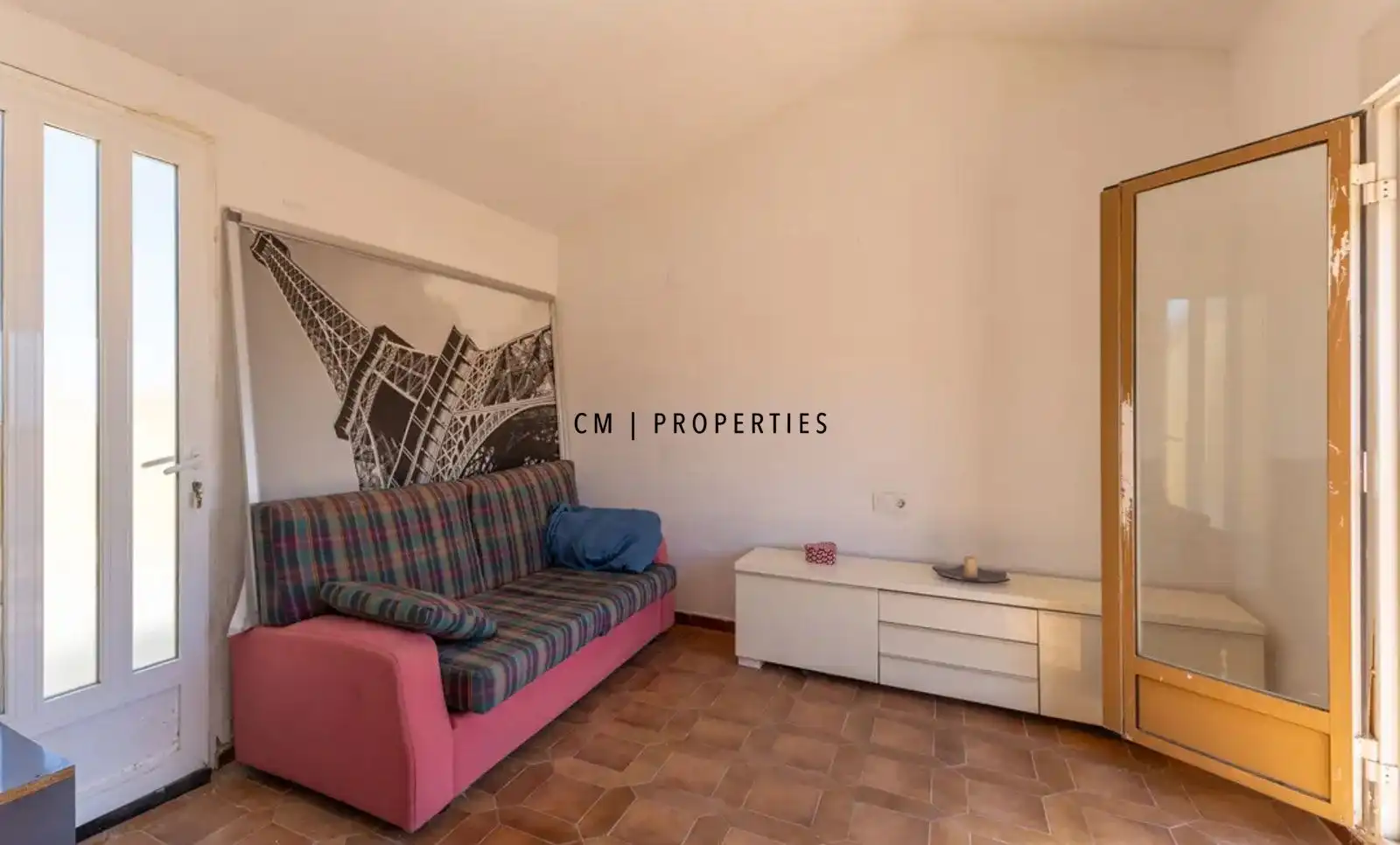 Sala de estar de Piso en venta en Sueca con Calefacción, Terraza y Trastero