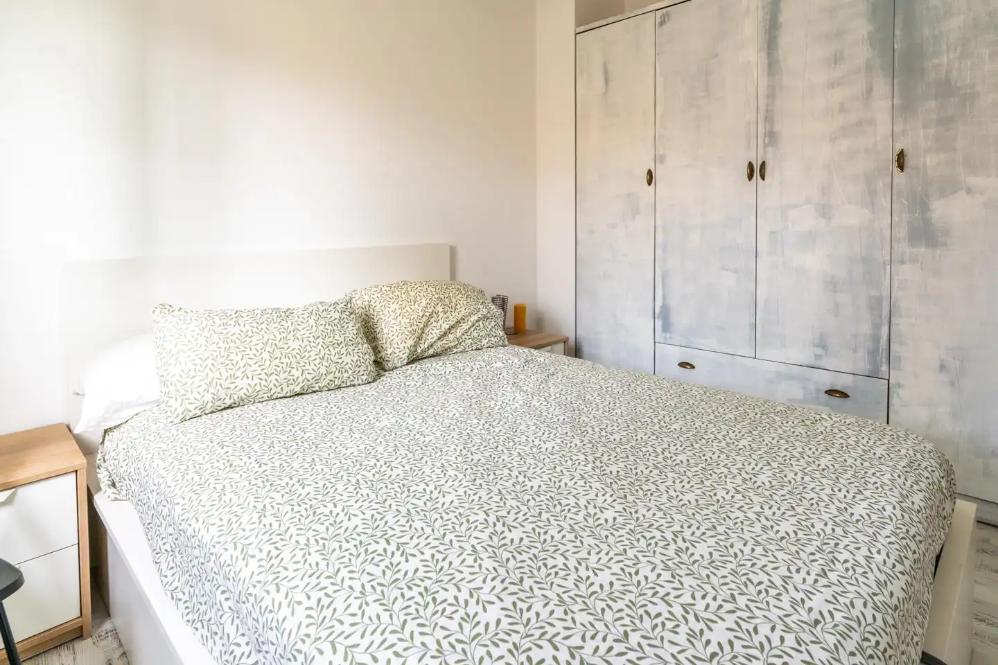 Bedroom of Detached homes for sale in Santa Pola  with Air Conditioner, Private garden and Parquet flooring