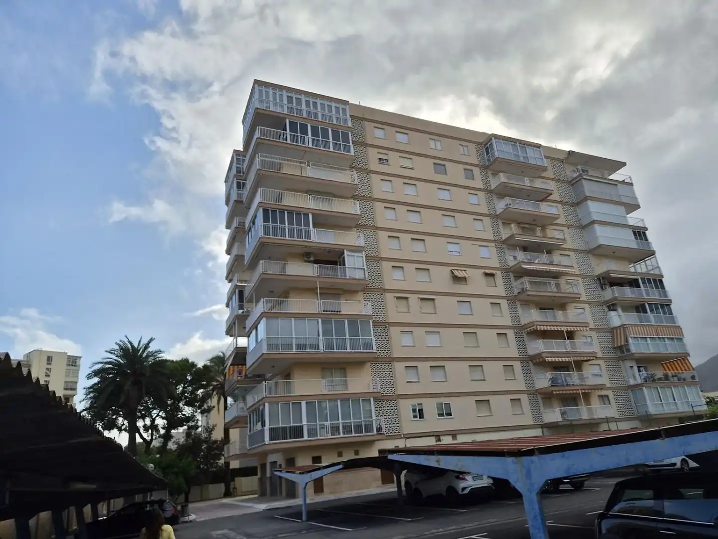 Vista exterior de Apartamento de alquiler en Benicasim / Benicàssim con Terraza y Amueblado