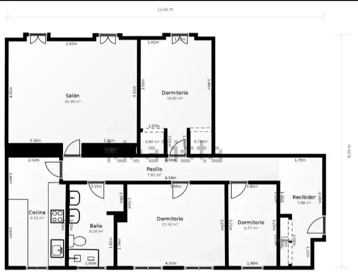 Flat for sale in Retiro