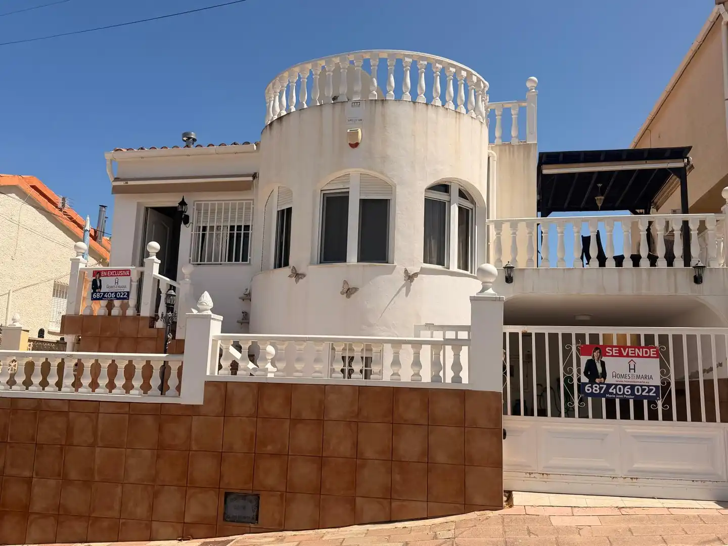 Vista exterior de Casa o chalet en venta en San Fulgencio con Aire acondicionado, Calefacción y Jardín privado