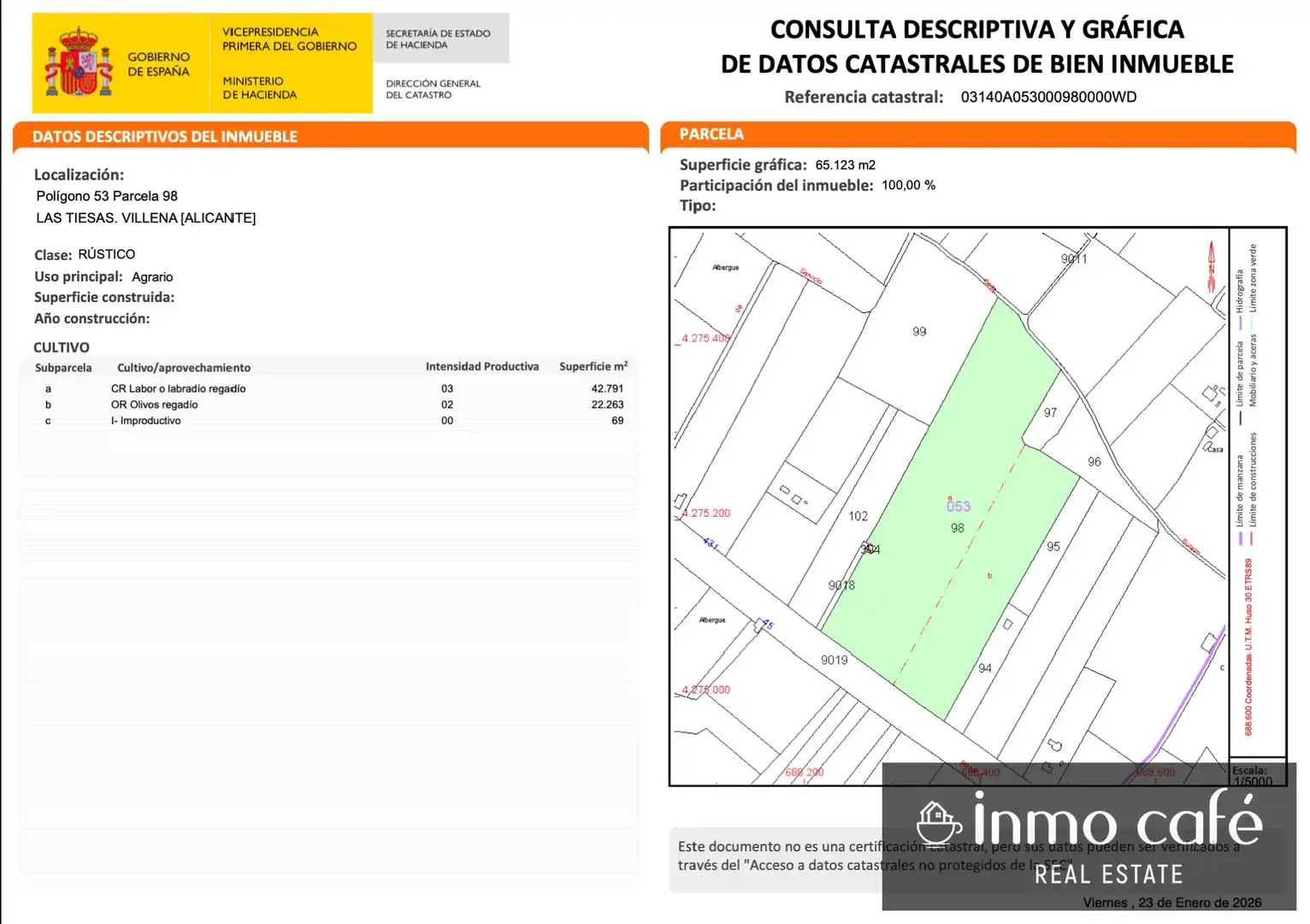 Terreno rustico in vendita a Polígono  Parcela  LAS TIESAS, imagen 15
