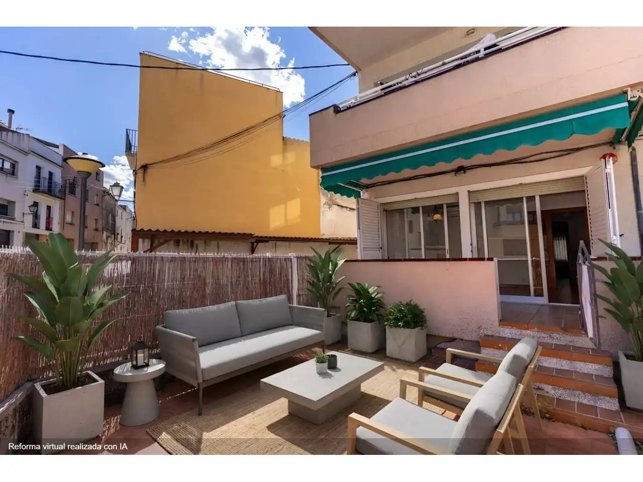 Terrasse von Wohnung zum Verkauf in El Catllar  mit Klimaanlage, Terrasse und Abstellraum