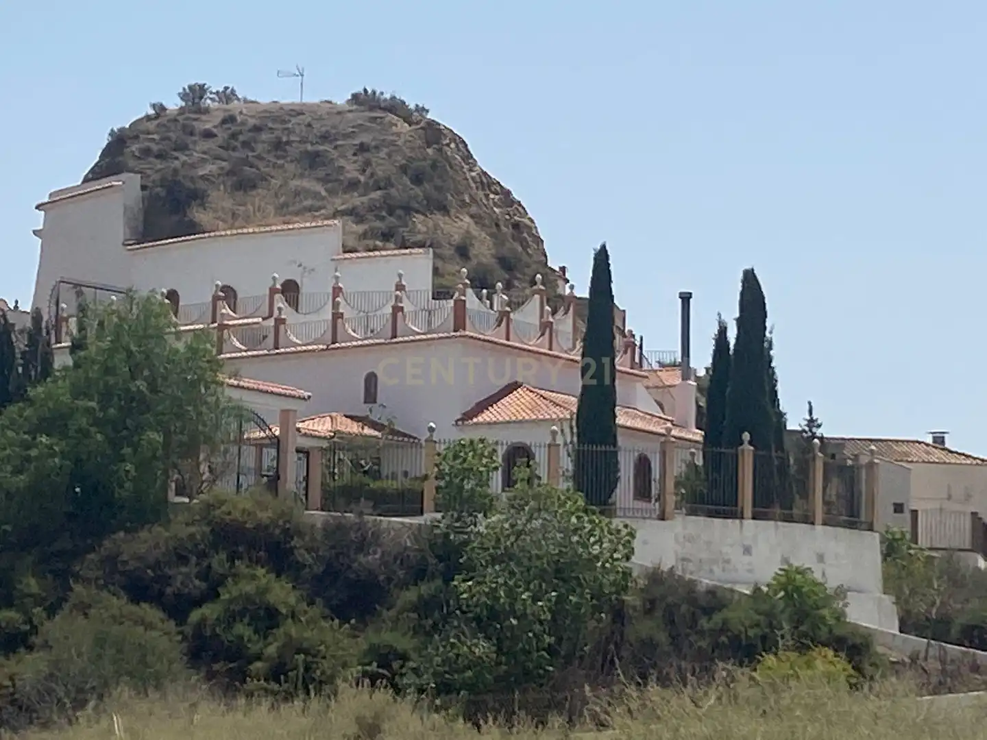 Vista exterior de Casa o chalet de alquiler en Guadix con Lavadora, Microondas y TV