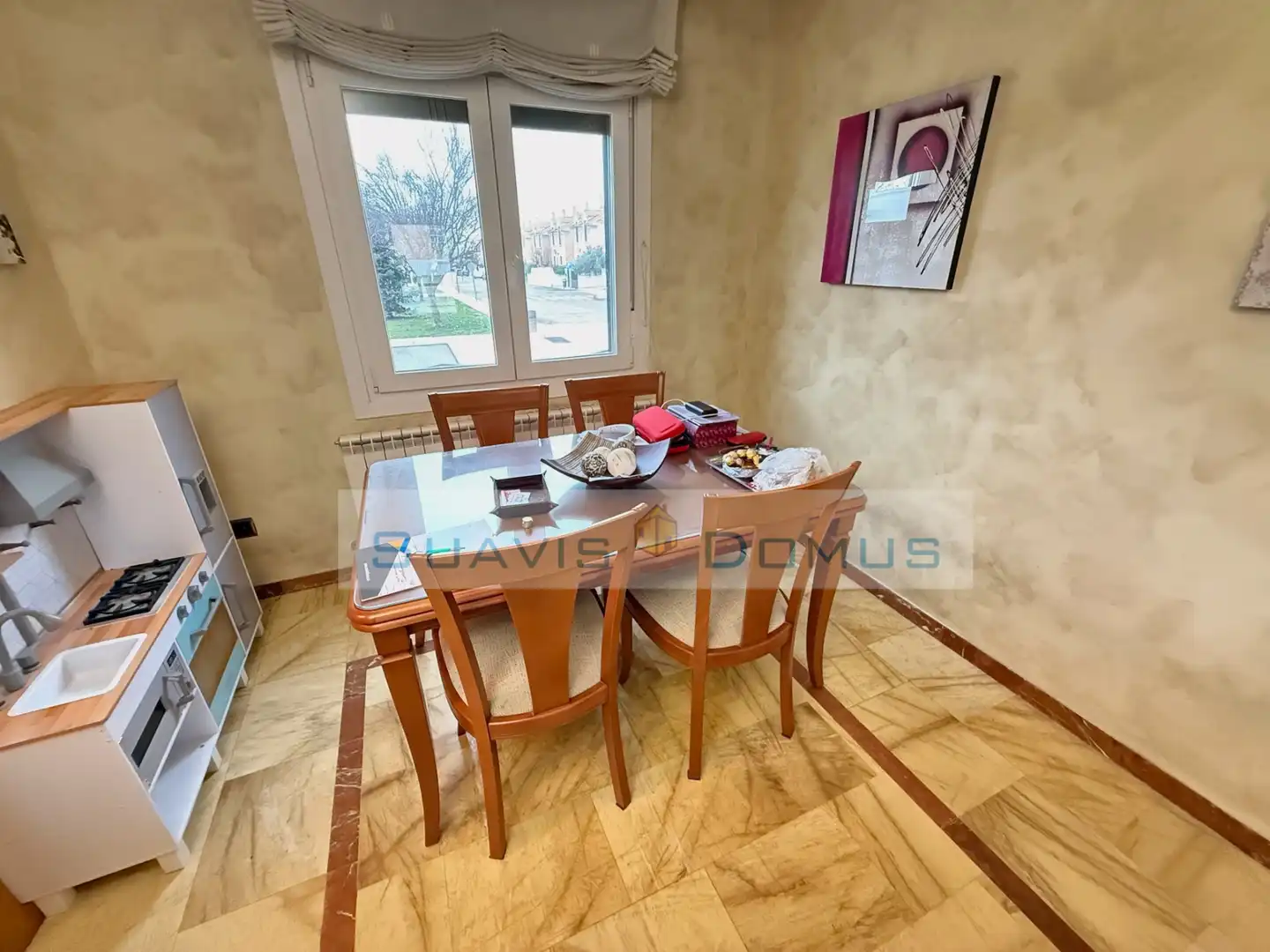 Dining room of Houses for sale in Zamora Capital   with Heating, Private garden and Oven