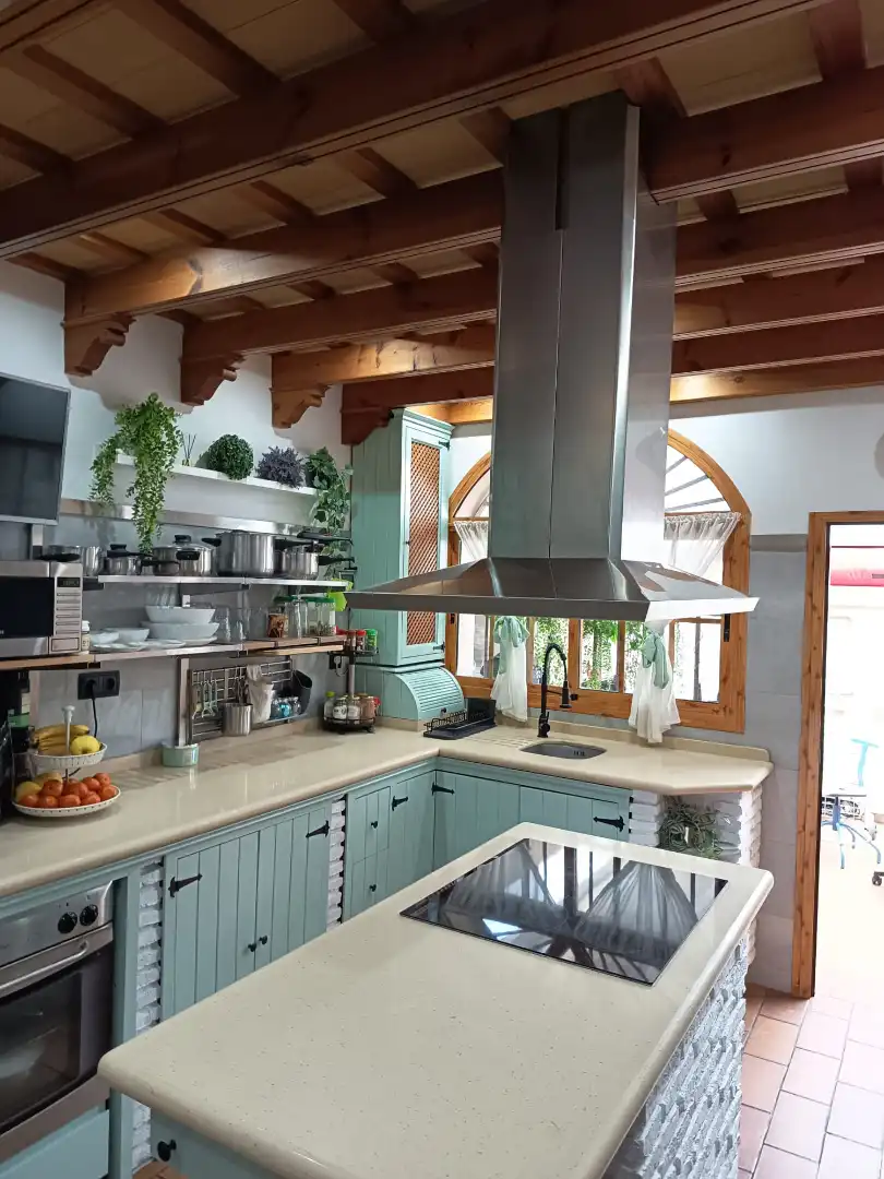 Kitchen of Detached homes for sale in Sanlúcar de Barrameda  with Air Conditioner, Heating and Terrace