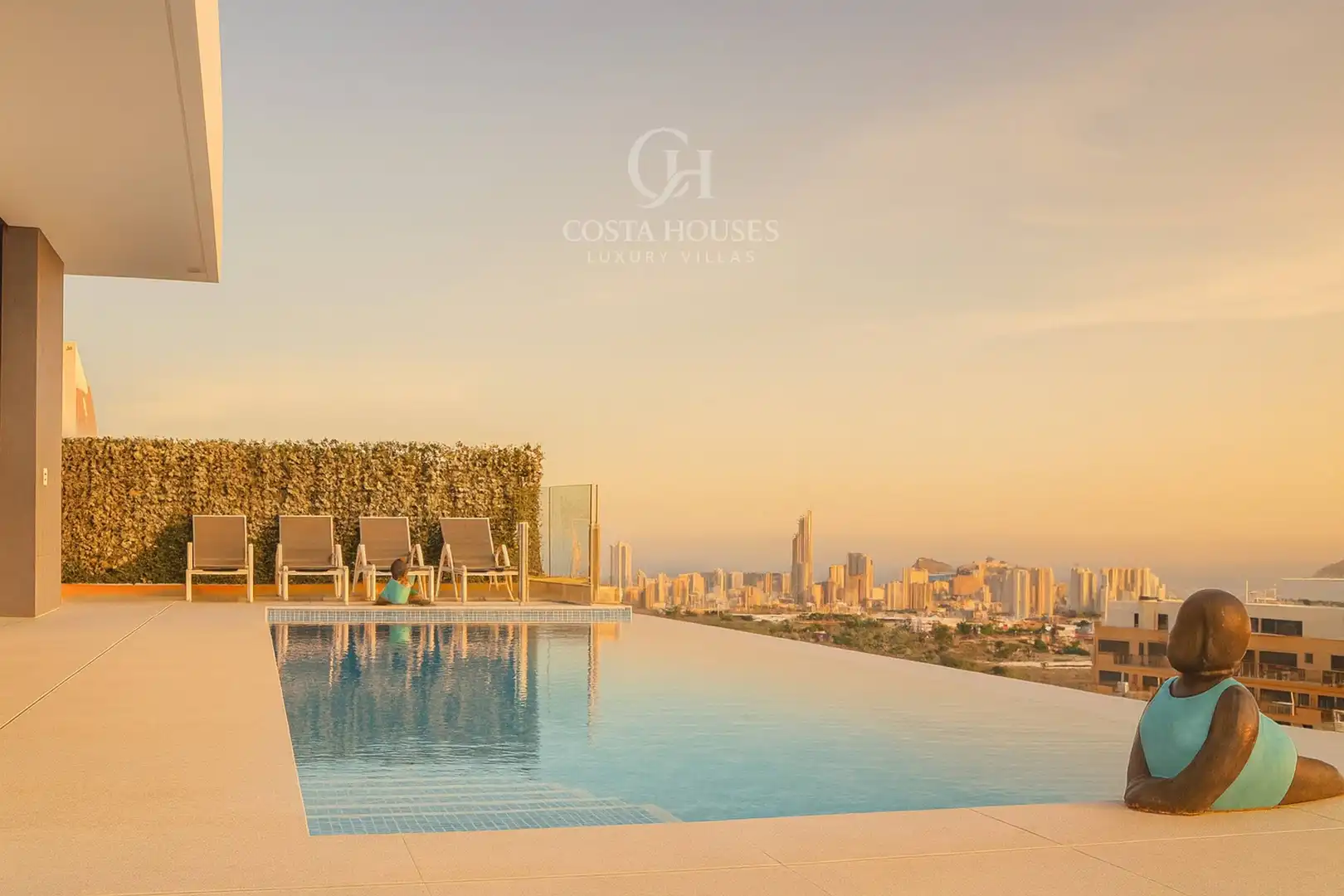 Villa mit Pool zum Verkauf in Balcón de Finestrat - Terra Marina, imagen 4