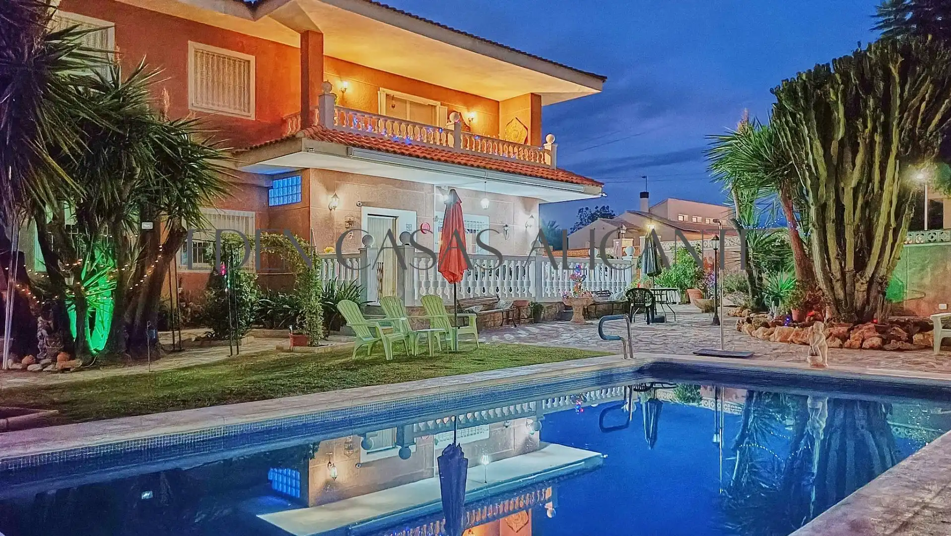 Piscina de Casa o chalet en venta en Mutxamel con Aire acondicionado, Calefacción y Jardín privado
