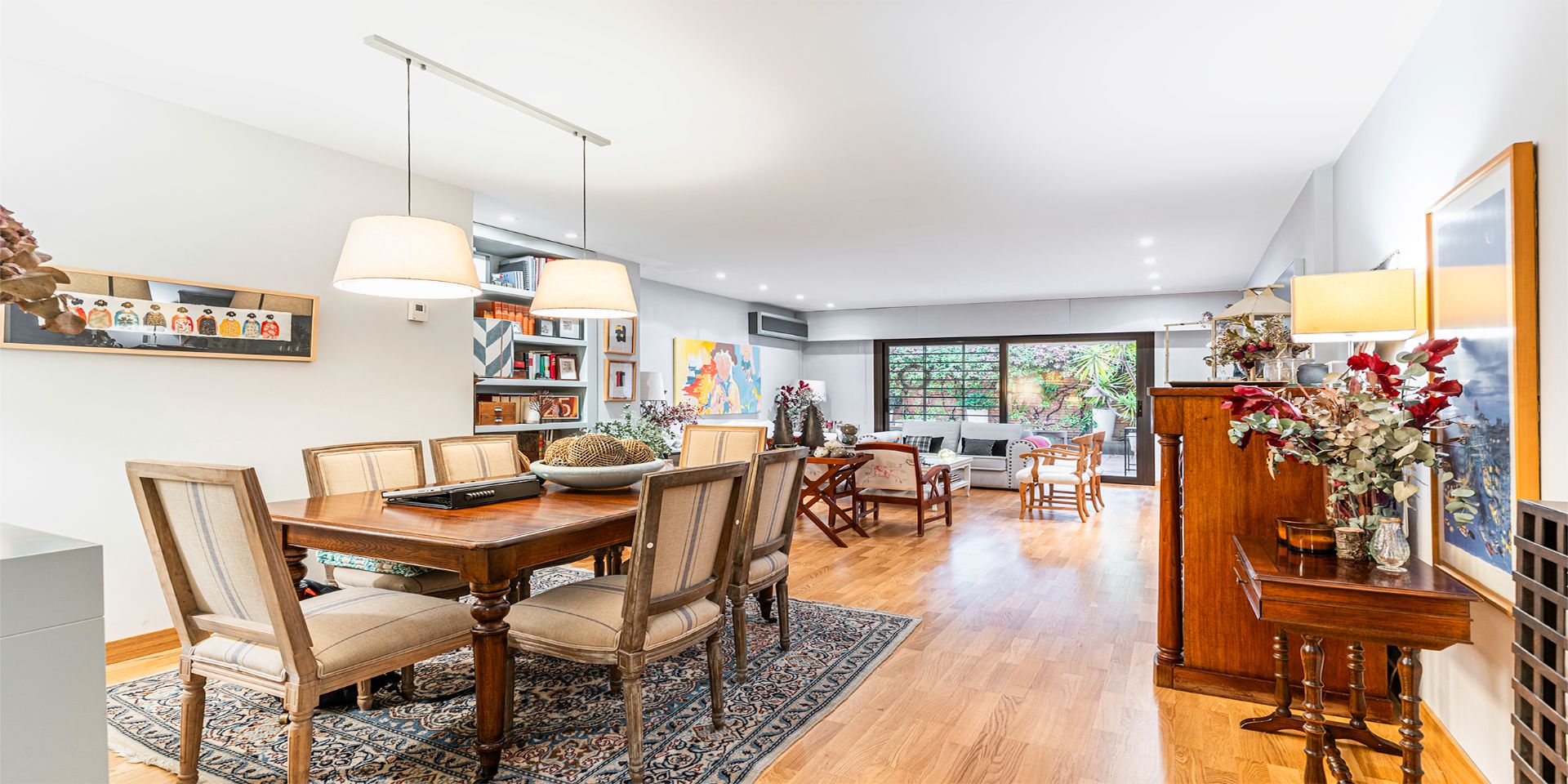 Dining room of Flat for sale in Las Rozas de Madrid  with Air Conditioner, Heating and Private garden