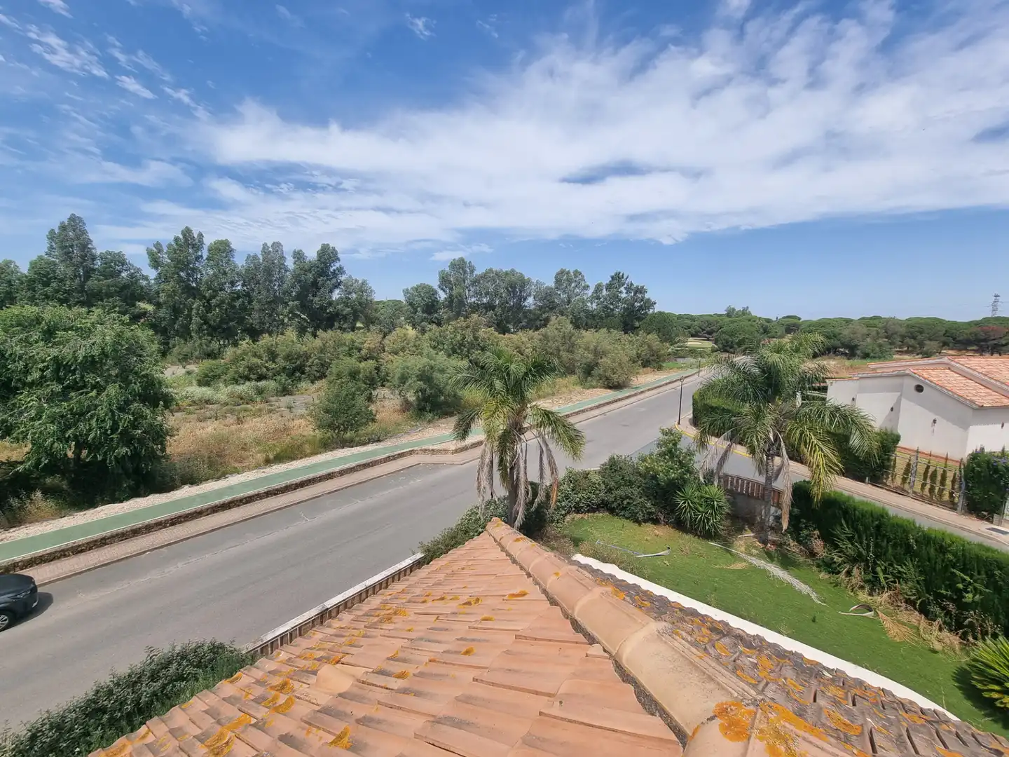 Vista exterior de Casa o chalet en venta en Aljaraque con Jardín privado, Terraza y Trastero