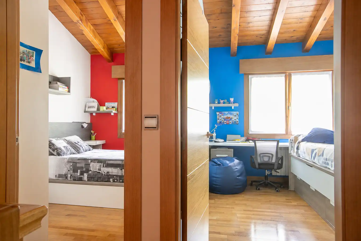 Habitación de Casa adosada en venta en Irurtzun con Aire acondicionado, Calefacción y Trastero