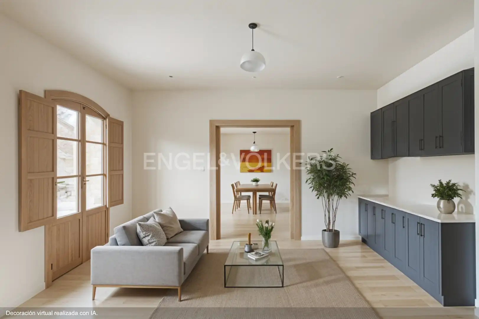 Living room of Flat for sale in Sevilla  with Air Conditioner and Heating