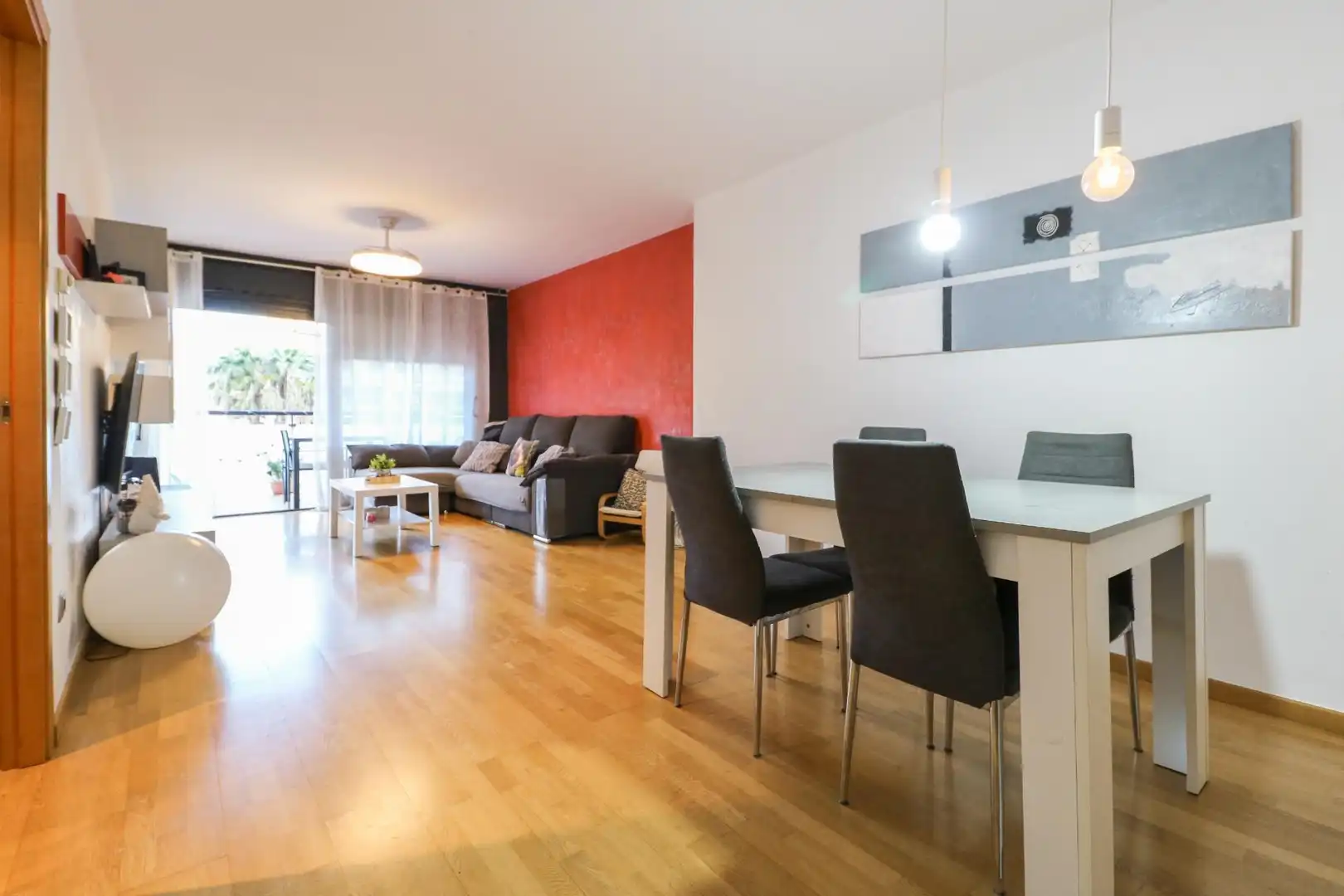 Living room of Flat for sale in Cunit  with Air Conditioner, Heating and Private garden