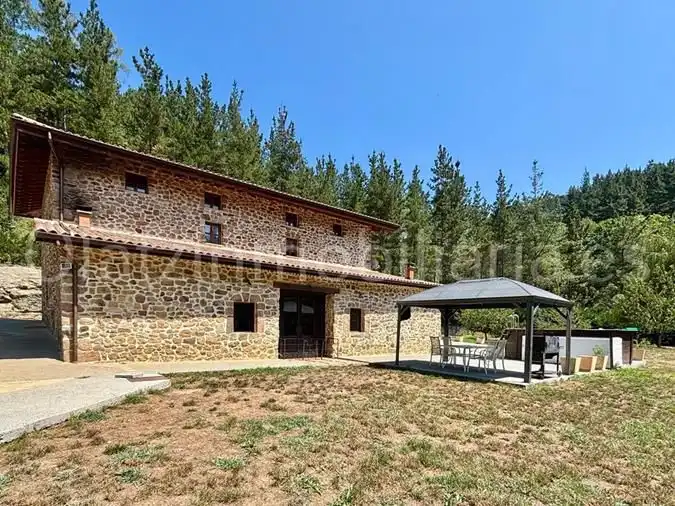 Vista exterior de Casa o chalet en venta en Artzentales con Calefacción y Balcón