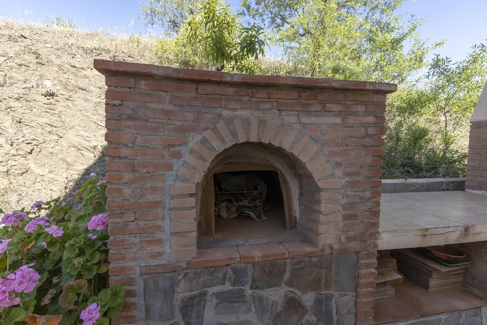 Garden of Country homes for sale in Albuñol  with Heating, Private garden and Furnished