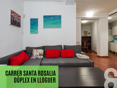 Living room of Duplex to rent in  Barcelona Capital