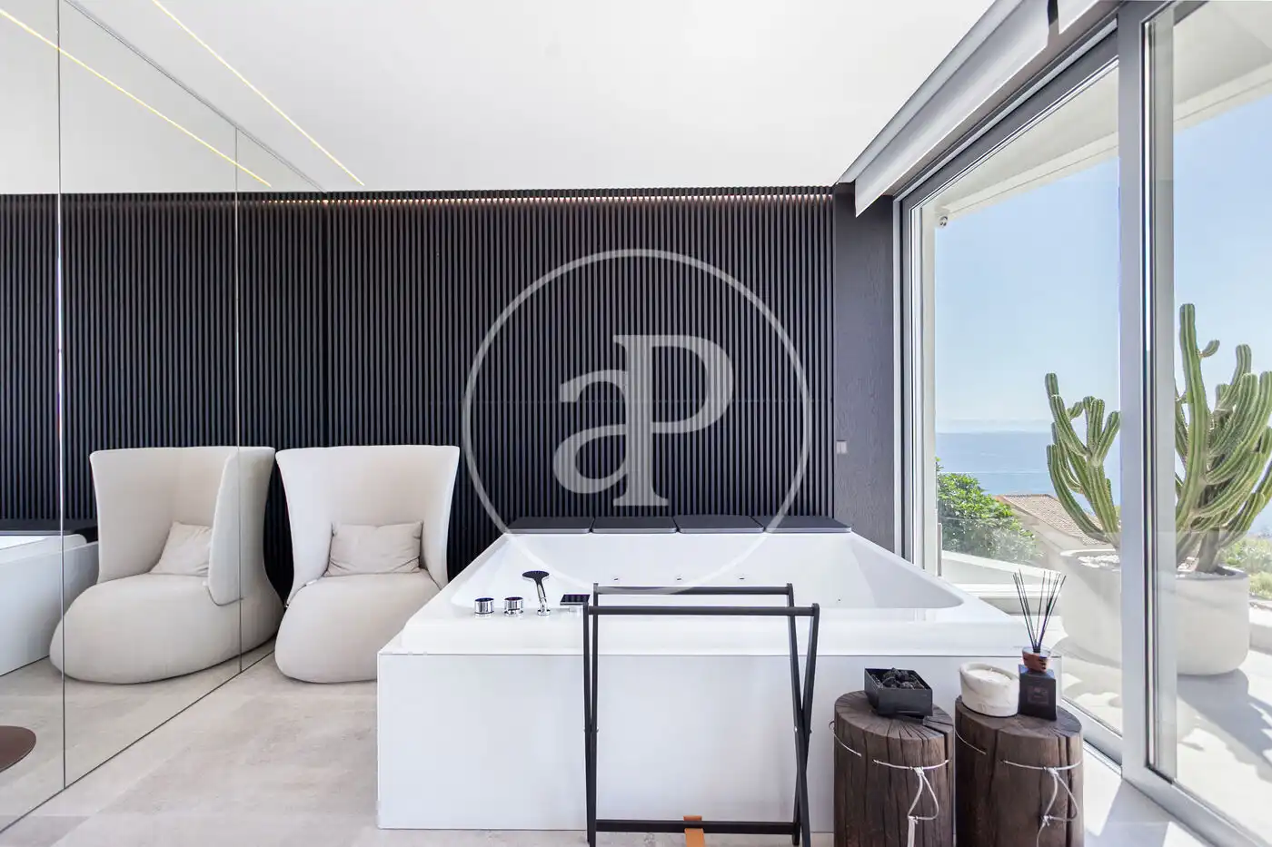 Baño de Casa o chalet en venta en Altea con Aire acondicionado, Calefacción y Jardín privado