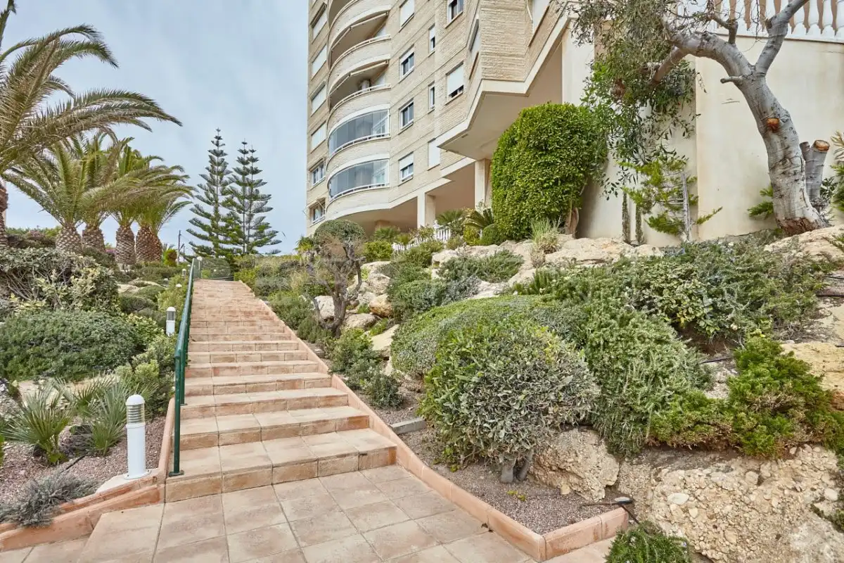 Exterior view of Apartments for rent in El Campello  with Air Conditioner, Heating and Private garden