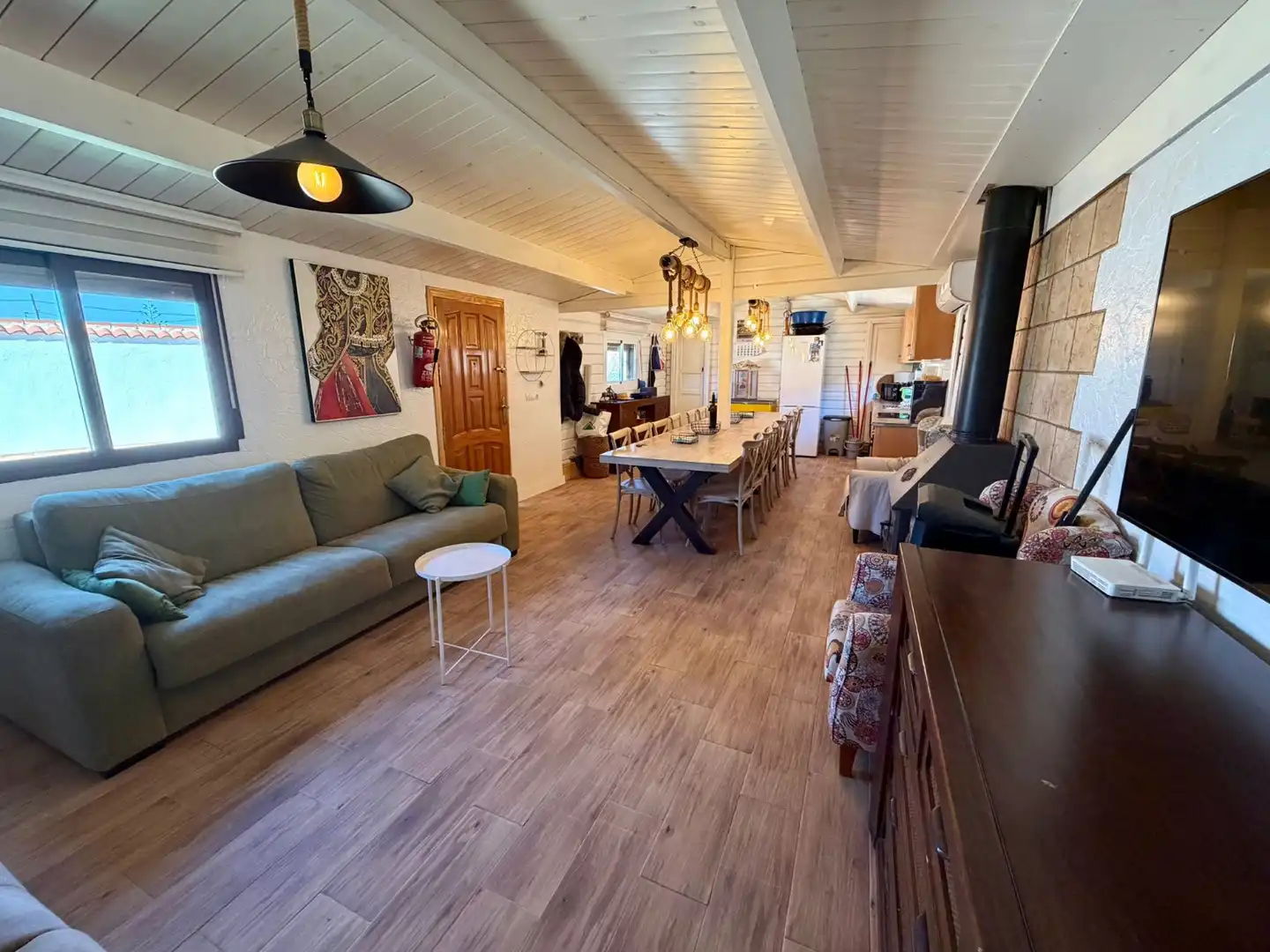 Sala de estar de Finca rústica en venta en Cartagena
