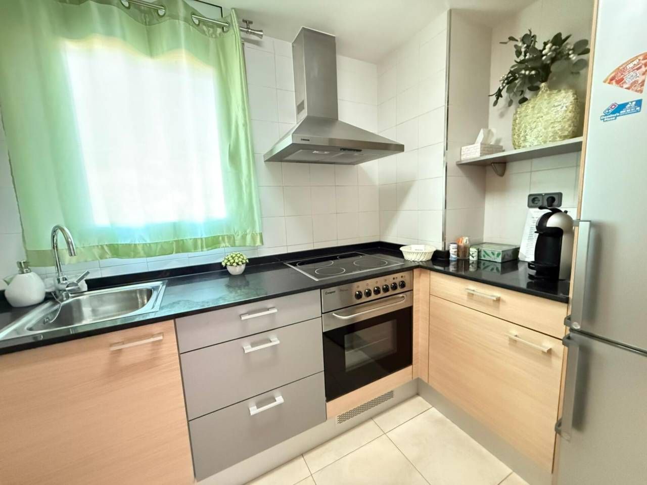 Kitchen of Flat for sale in Manresa  with Air Conditioner, Heating and Furnished
