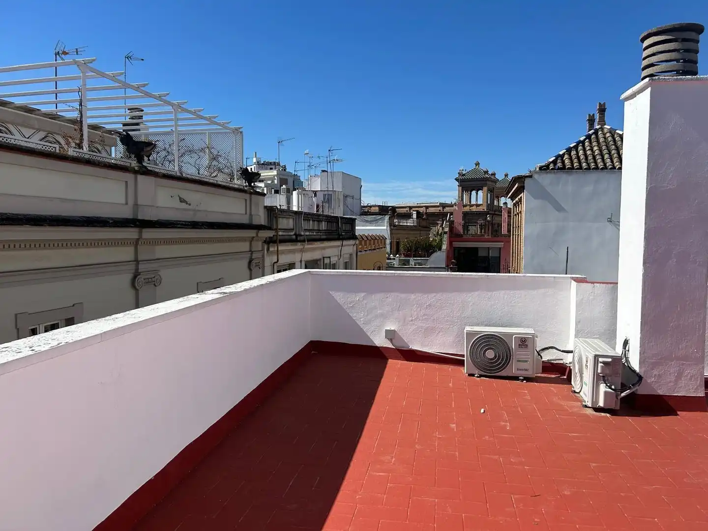 Terrassa de Pis de lloguer en Sevilla amb Aire condicionat i Balcó