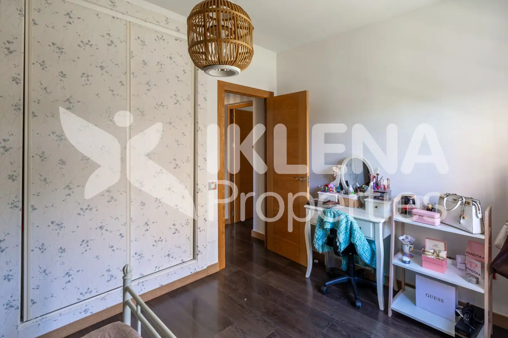 Bedroom of Houses for sale in Roquetas de Mar  with Air Conditioner, Private garden and Parquet flooring