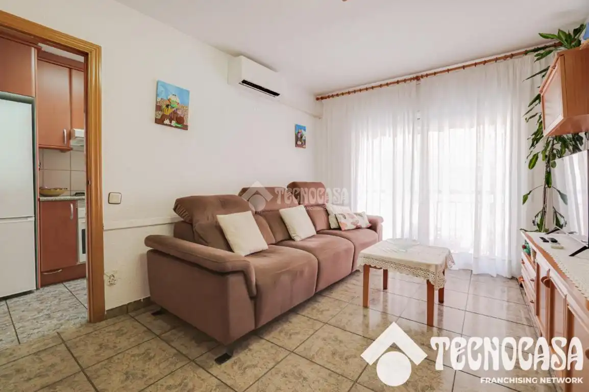 Living room of Flat for sale in Santa Coloma de Gramenet  with Air Conditioner and Furnished