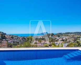 Exterior view of House or chalet for sale in Benissa  with Air Conditioner, Heating and Private garden
