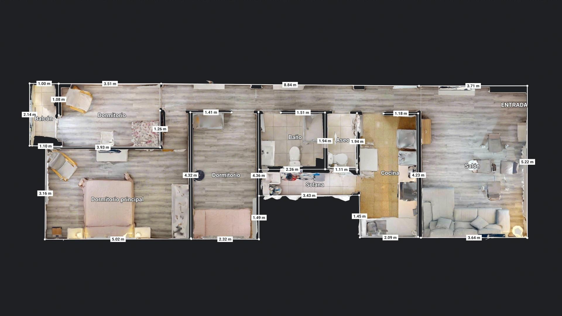 Apartment to rent in  Santa Cruz de Tenerife Capital  with Parquet flooring