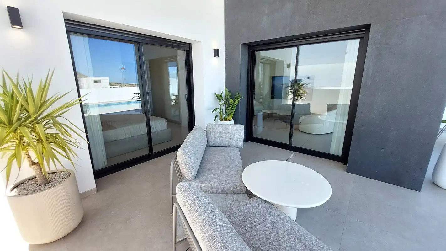 Terraza de Casa o chalet en venta en Rojales con Aire acondicionado, Calefacción y Jardín privado