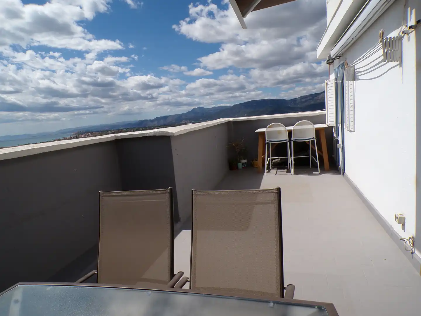 Terrasse von Wohnungen zum Verkauf in Cullera mit Terrasse, Möbliert und Ofen