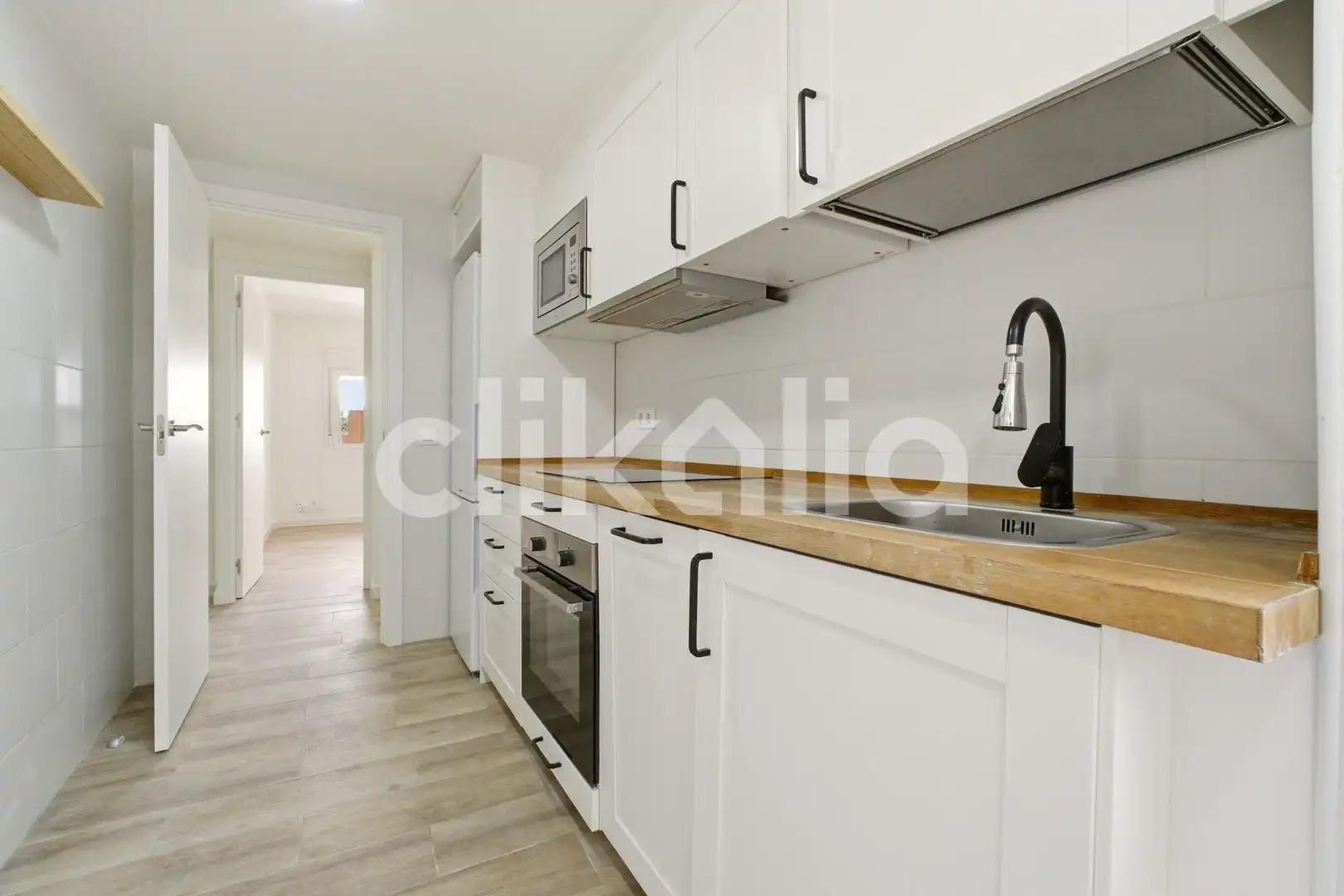 Cocina de Piso de alquiler en Móstoles con Aire acondicionado, Calefacción y Terraza