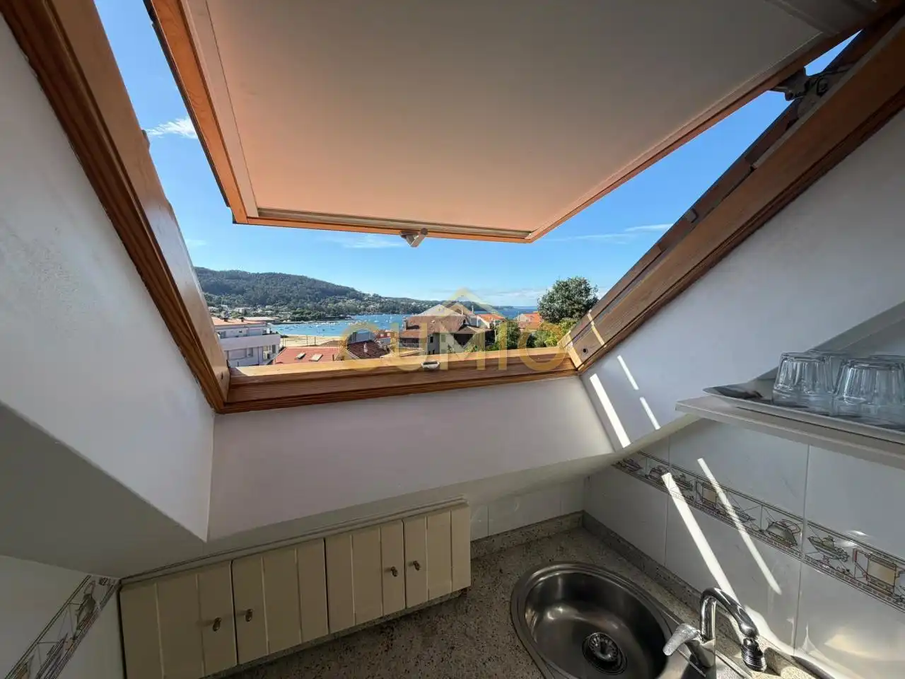 Terrassa de Apartament en venda en Cangas  amb Calefacció, Parquet i Terrassa