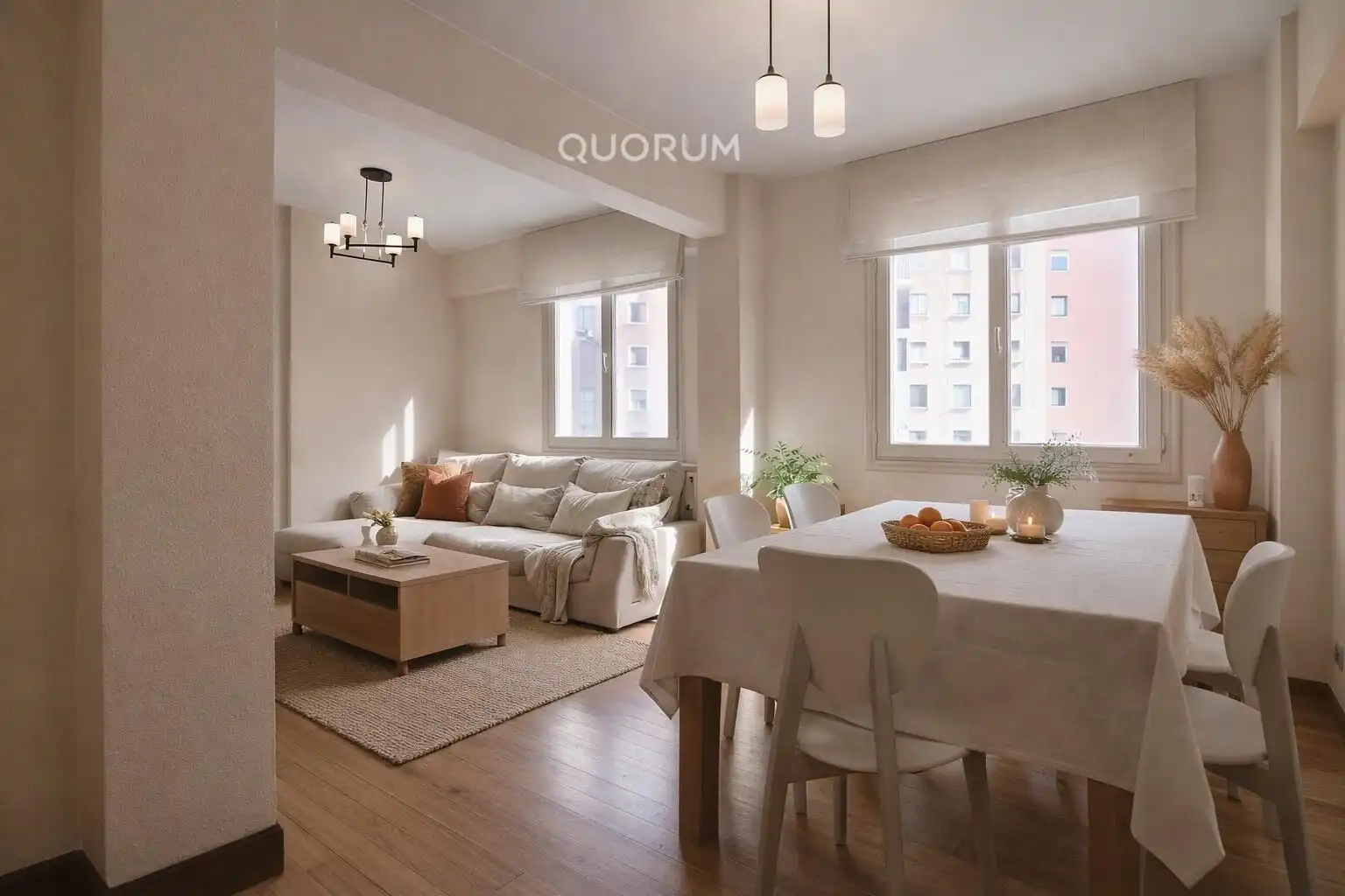 Sala de estar de Piso en venta en Bilbao 