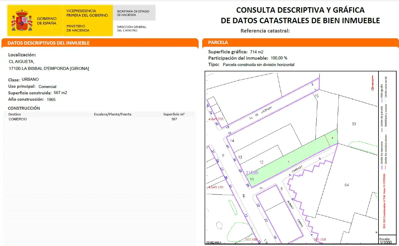 Wohnbaugrundstück zum Verkauf in Carrer de l'Aigüeta, imagen 2