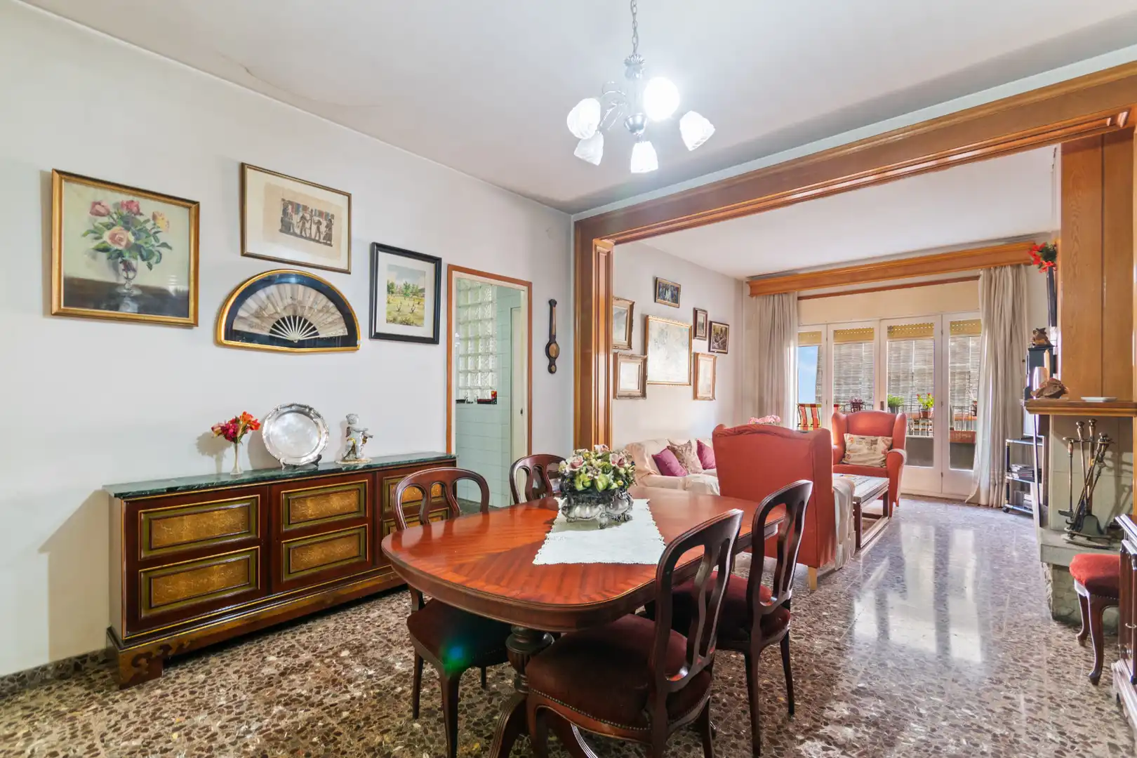 Comedor de Casa o chalet en venta en Badalona con Jardín privado, Terraza y Trastero
