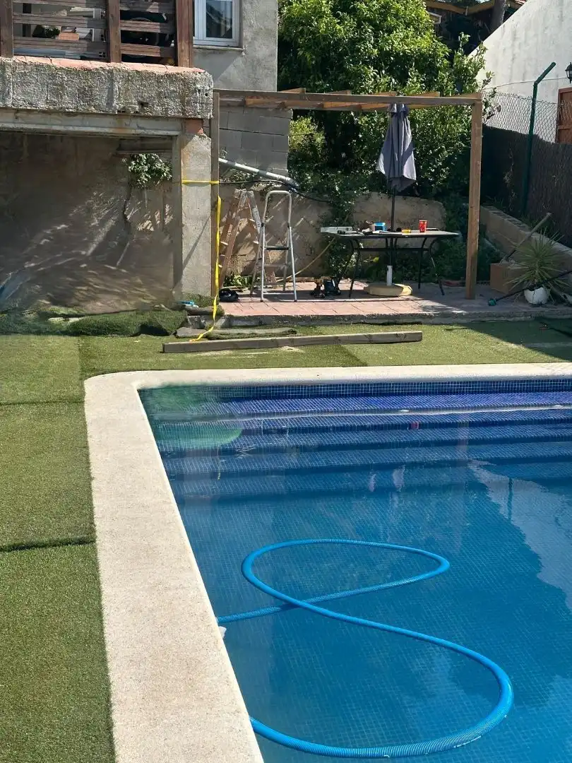 Swimming pool of Houses for sale in Calafell  with Air Conditioner, Heating and Private garden