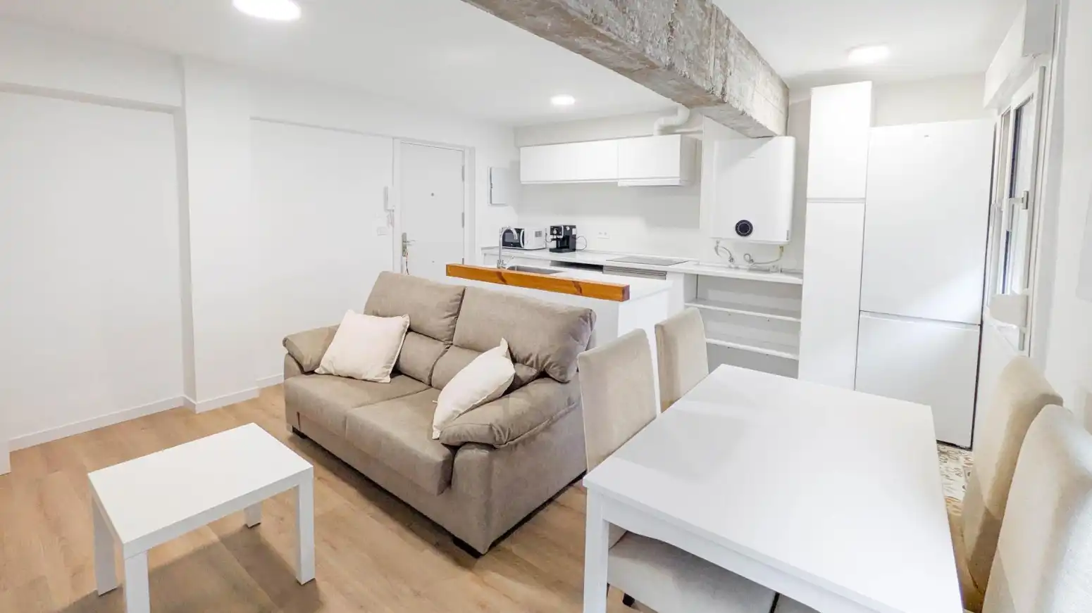 Sala de estar de Piso de alquiler en Santander con Amueblado