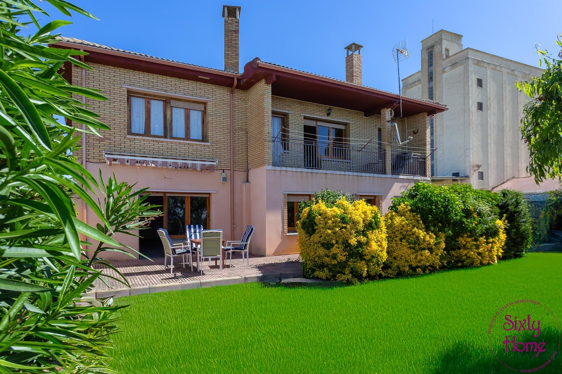 Exterior view of House or chalet for sale in Angüés  with Heating, Private garden and Terrace