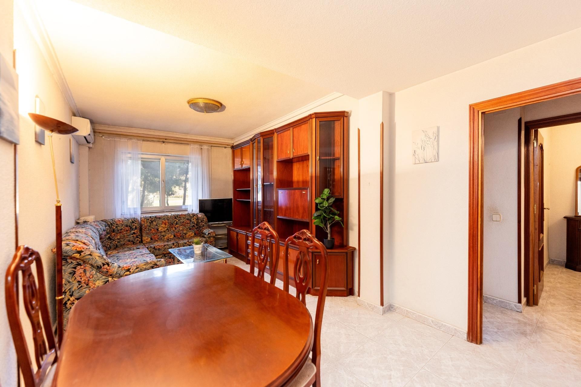 Bedroom of Flat for sale in  Madrid Capital  with Air Conditioner