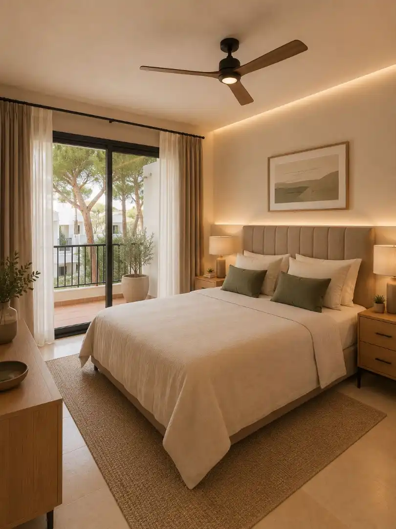 Habitación de Apartamento en venta en Marbella con Aire acondicionado, Calefacción y Amueblado