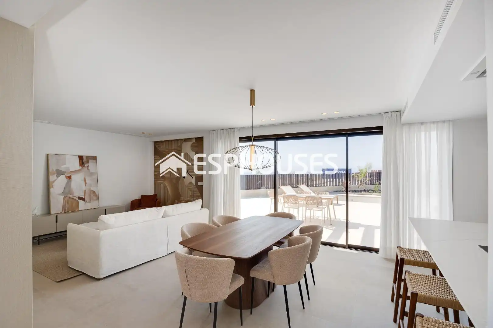 Villa de obra nueva con piscina privada y amplio solárium en Muchamiel, imatge 3