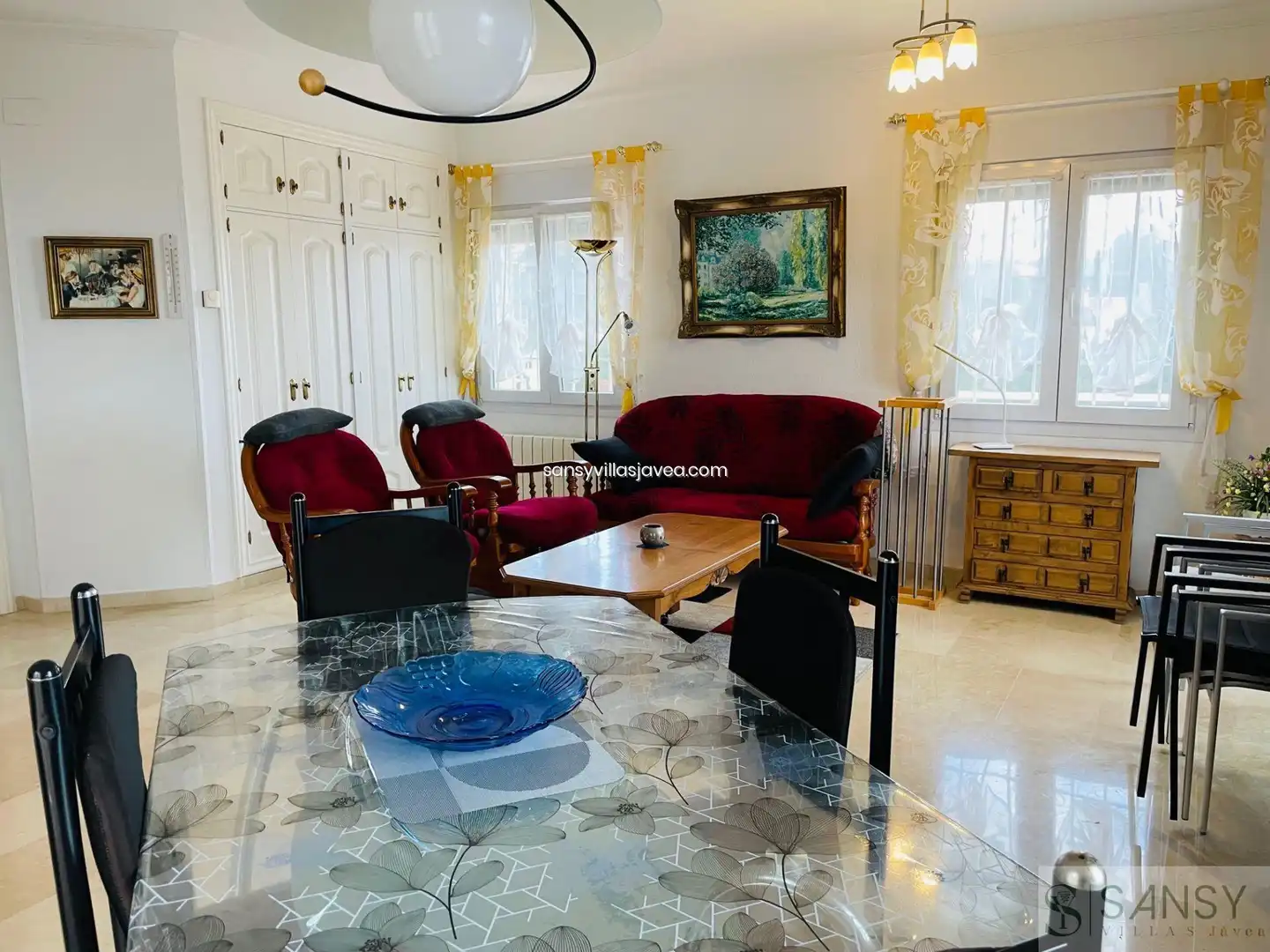 Living room of Houses for sale in Dénia  with Air Conditioner and Storage room